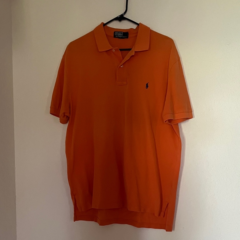 Polo by Ralph Lauren Men's Vibrant Orange Polo Shirt